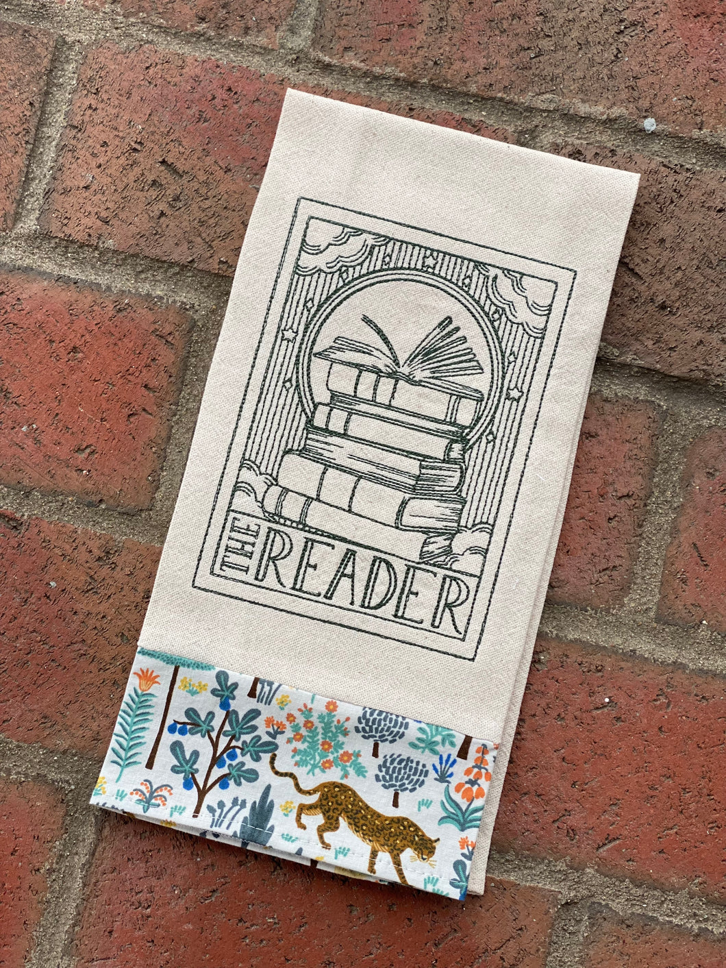 The Reader Tarot Card Tea Towel