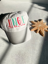 Load image into Gallery viewer, Jingle All the Way Christmas Relaxed Fit Hat
