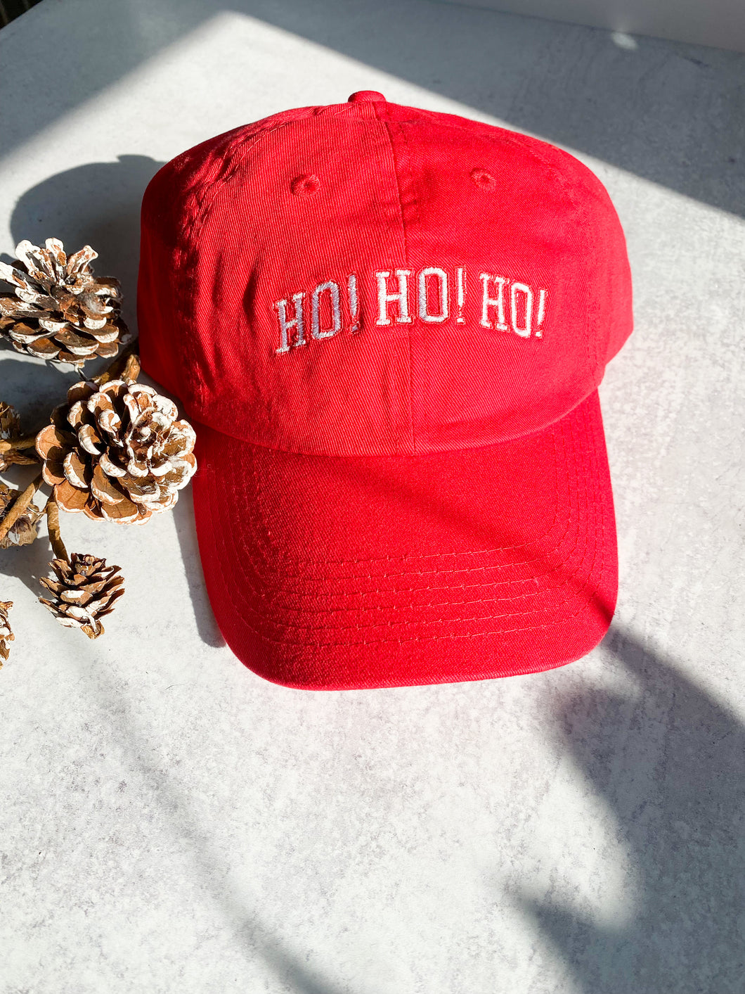 Ho! Ho! Ho!  Christmas Relaxed Fit Hat