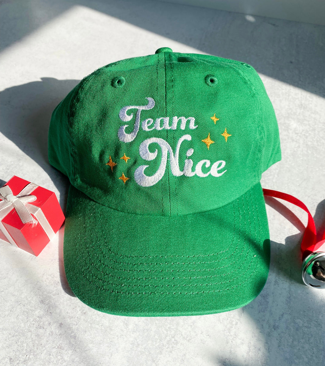 Team Nice Christmas Relaxed Fit Hat
