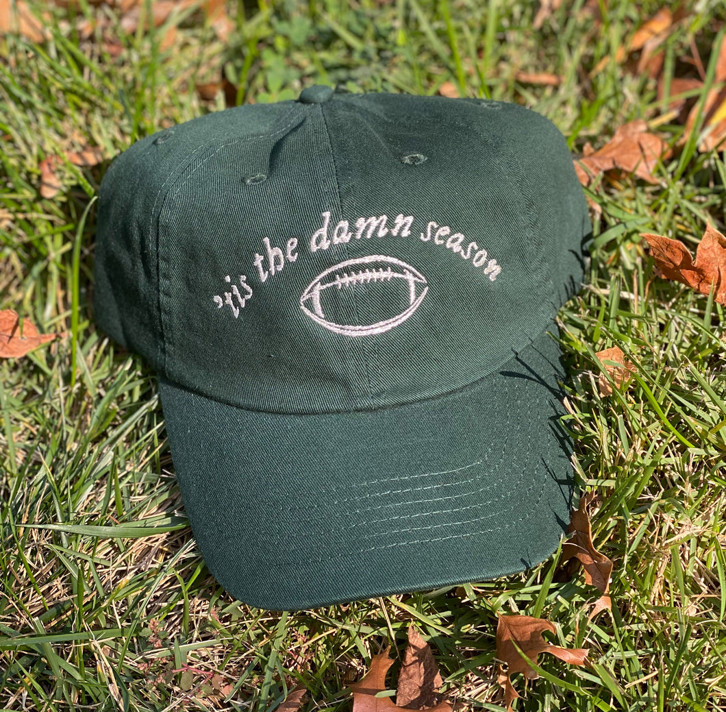 ‘Tis the damn season Football Taylor Swift Relaxed Fit Hat