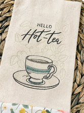 Load image into Gallery viewer, Hello Hot-Tea Tea Towel
