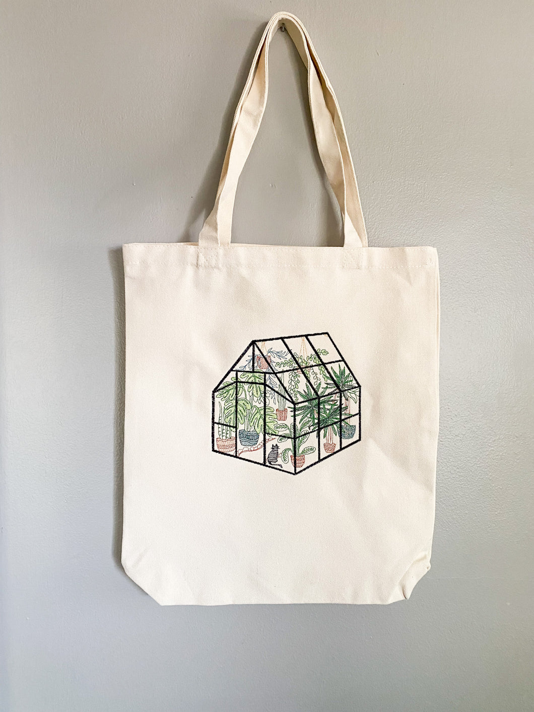 Green House Tote Bag
